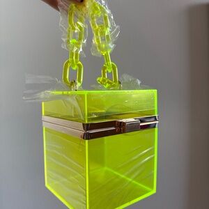 Acrylic box purse